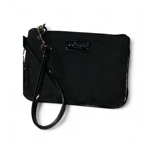 Coach Black Signature Wristlet